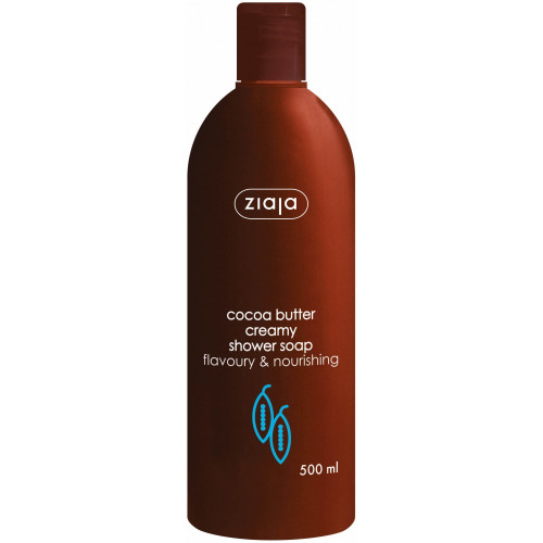 Ziaja Cocoa Butter Greamy Shower soap Жая Крем душ гел с масло от какао 500 мл