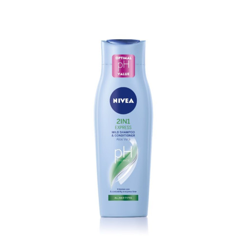 Nivea Express Care Шампоан и балсам 2в1 за всеки тип коса 250 мл