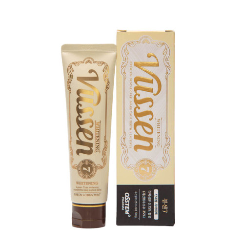 Vussen 7 Whitening Избелваща паста за зъби с водороден пероксид 0.75% 100 г