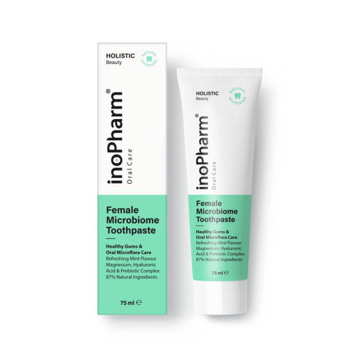 Inopharm Oral Care Паста за зъби за балансиран женски микробиом 75 мл