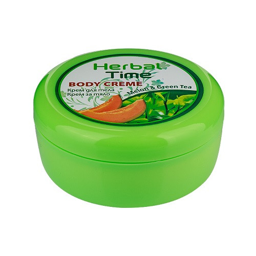 Herbal Time Крем за тяло Пъпеш и зелен чай 250 мл