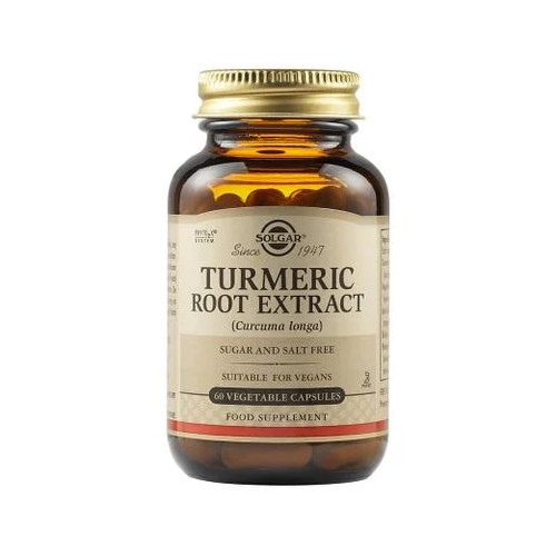 Solgar Turmeric Root Extract Екстракт от куркума х60 капсули