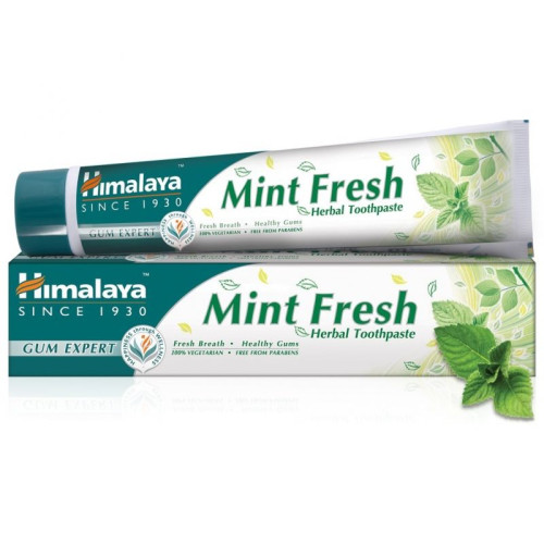 Himalaya Mint Fresh Гел-паста за зъби с мента без флуорид 75 мл