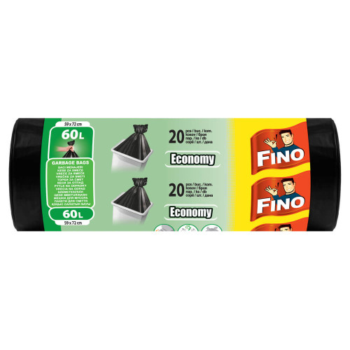 Fino Economy Торби за смет 60 л 20 бр