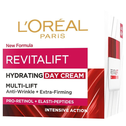 L’Oreal Revitalift Хидратиращ дневен крем за лице против бръчки 50 мл