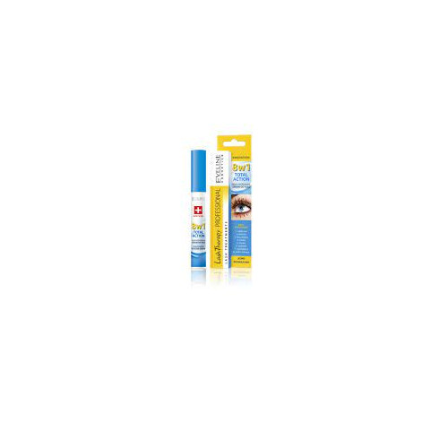 Eveline Total Action Интензивен серум за мигли 8в1 с хиалуронова киселина 10 мл