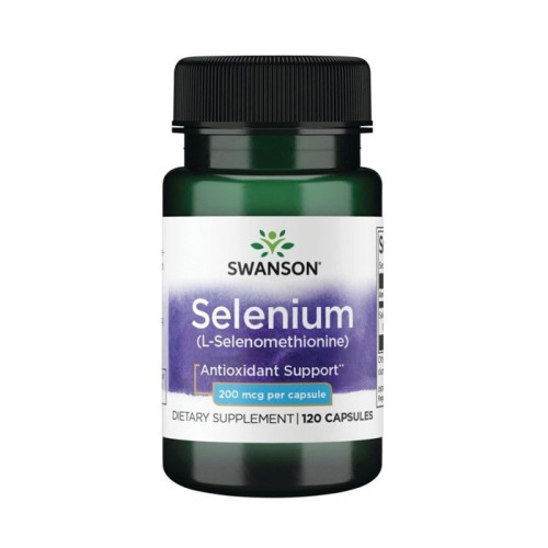 Swanson SeMSC Selenium Селен 200 мкг х 120 капсули