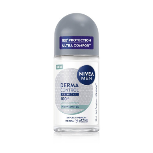 Nivea Derma Control Clinical Рол-он за мъже 50 мл
