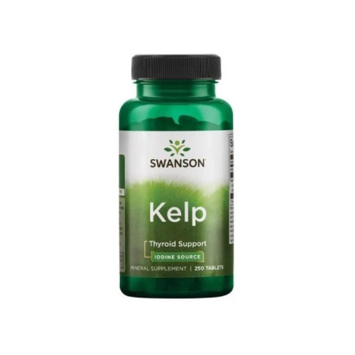 Swanson Kelp източник на йод 225 мг х 250 таблетки