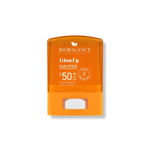 BioBalance Glow Up Слънцезащитен стик за лице SPF50+ 19 г