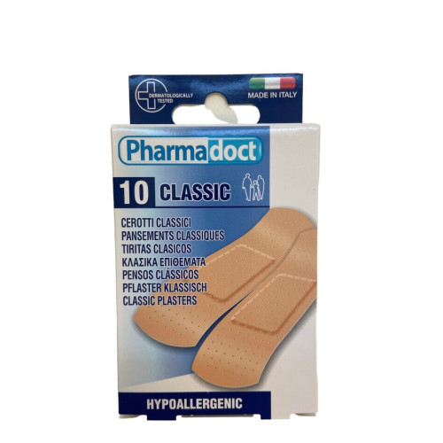 Pharmadoct Classic Водоустойчив пластир х 10 броя