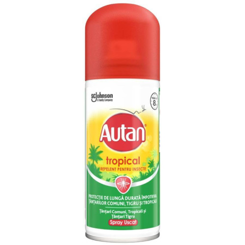Autan Tropical Репелент спрей срещу комари 100 мл 