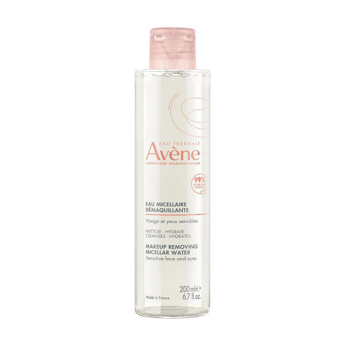 Avene Les Essentiels Мицеларна вода за почистване на грим 200 мл