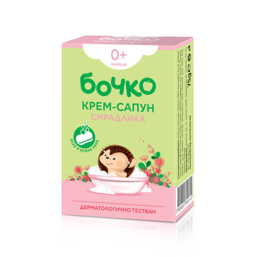 Бочко Крем сапун смрадлика 0+ 75 г