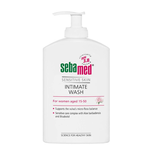 Sebamed Intimate Wash рН 3.8 Интимен душ гел с помпа рН 3.8 200мл 