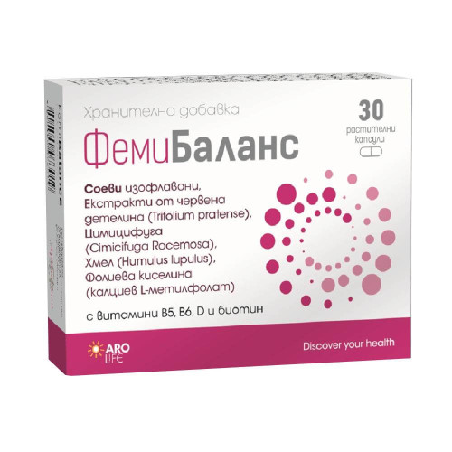 Aro Life Фемибаланс при менопауза х 30 капсули