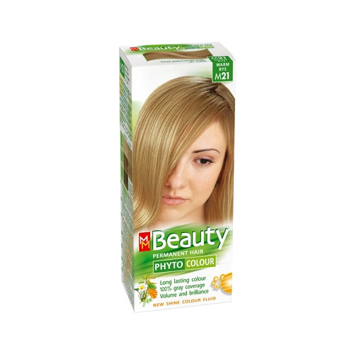 MM Beauty Phyto Colour Трайна фито боя за коса, М21 Топла ръж