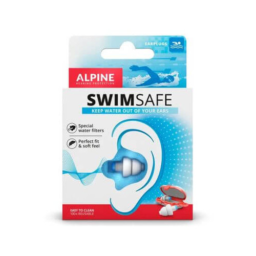 ALPINE Swim Safe Тапи за уши за плуване х 1 чифт