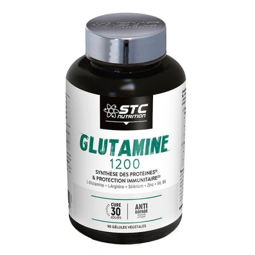 Glutamine 1200 За физическо и психическо възстановяване 120 капсули
