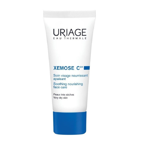 Uriage Xemose C8+ Подхранващ крем за лице за много суха кожа 40 мл