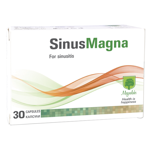 Sinus Magna При инфекции на горните дихателни пътища х 30 капсули Magnalabs