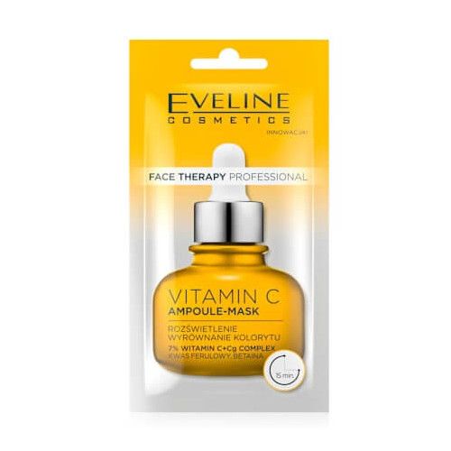Eveline Face Therapy Ампула-маска за лице с витамин С 8 мл