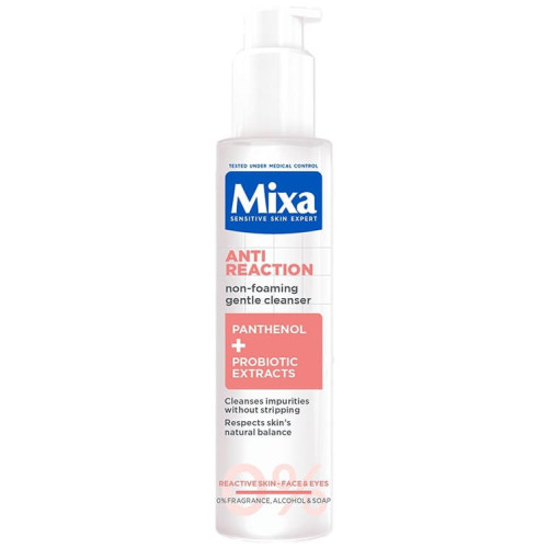 Mixa Anti-Reaction Почистващ гел за лице 150 мл