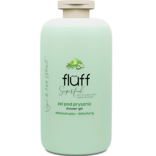 Fluff Душ гел краставица и зелен чай 500 мл
