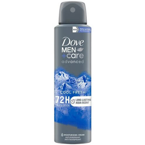 Dove Men+Care Advanced Cool Fresh Дезодорант спрей против изпотяване за мъже 150 мл