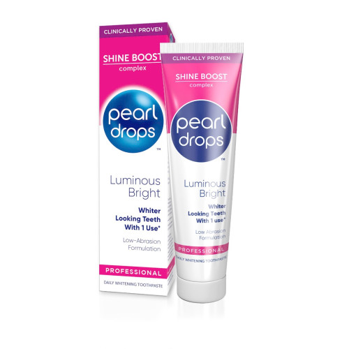 Pearl Drops Luminous Bright Паста за зъби за незабавно избелване и блясък 75мл