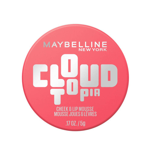 Maybelline Cloudtopia Кремообразен руж и червило 2в1, Нюанс 07 Moonlit Rose