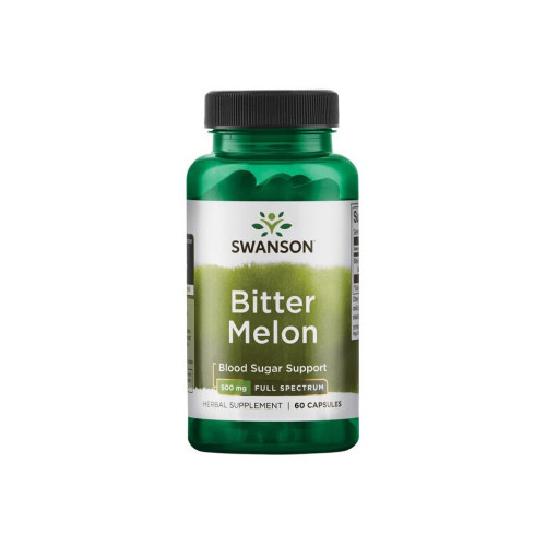 Swanson Bitter Melon Пълен спектър горчив пъпеш 500 мг х60 капсули