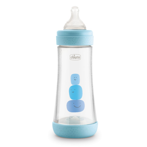 Chicco Perfect 5 Бебешко шише биберон за момче PP 4М+ 300 мл Artsana Italia