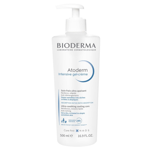 Bioderma Atoderm Интензивен успокояващ гел-крем 500 мл