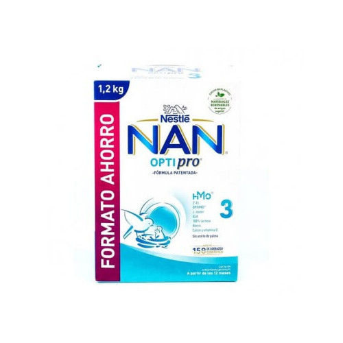 Nestle NAN Optipro 3 HM-O Обогатена млечна напитка 12М+ 1200 г