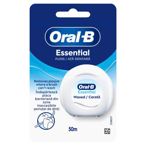 Oral-B Essential Восъчен конец за зъби 50 м