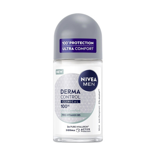 Nivea Derma Control Clinical Рол-он за мъже 50 мл