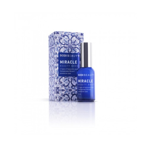 Bodi Beauty Beauty Boost Хиалуронова магия с диамантен прах серум за лице 30 мл