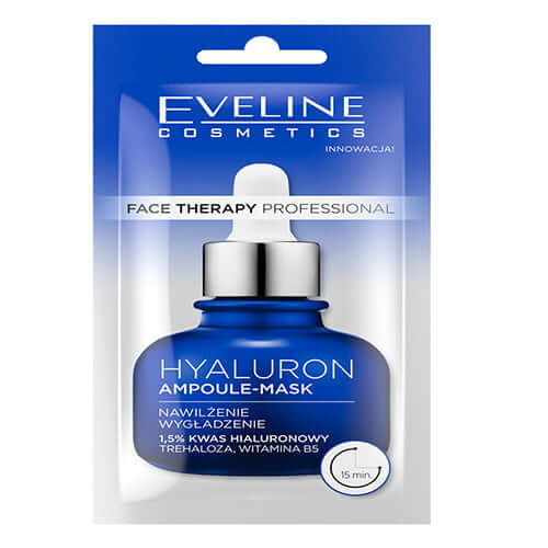 Eveline Face Therapy Ампула-маска за лице с хиалурон 8 мл