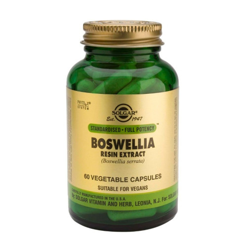 Solgar Boswellia Resin Extract Босвелия смола екстракт x60 капсули