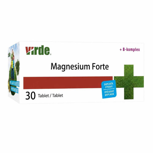 Virde Magnesium Forte + B-komplex Магнезий Форте + витамин В комплекс 30 таблетки