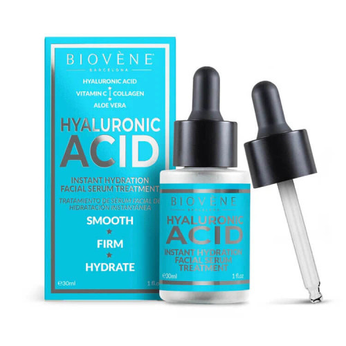 Biovene Хиалуронов серум за лице с 10% хиалуронова киселина за интензивна хидратация 30 мл