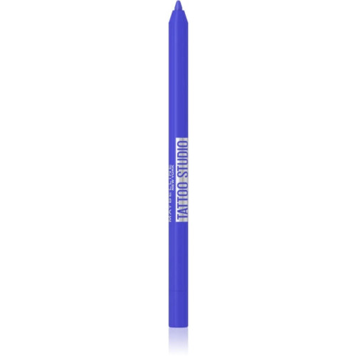 Maybelline Tattoo Liner Дълготраен и водоустойчив молив за очи, нюанс 819 Galactic Cobalt 