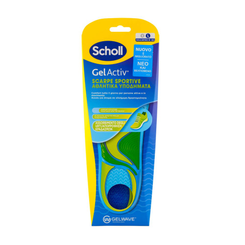 Scholl Gel Activ Sport Стелки за спортни обувки за мъже1 чифт
