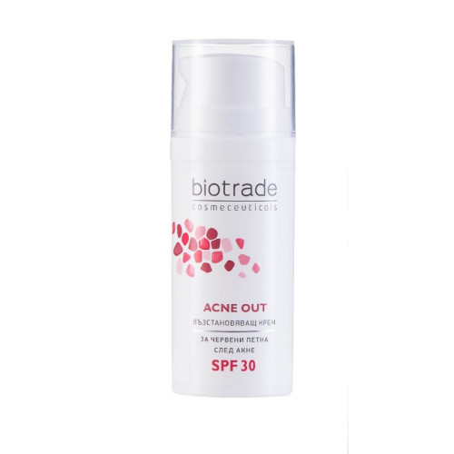 Biotrade Acne Out Възстановяващ крем против несъвършенства SPF30 30 мл