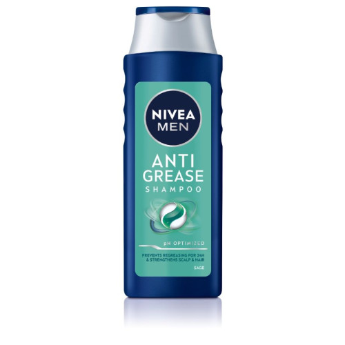 Nivea Men Anti Grease Шампоан против омазняване за мъже 400 мл