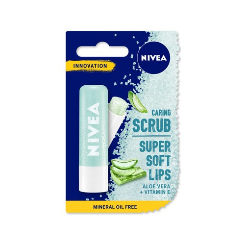 Nivea Lip Care Scrub Балсам пилинг за устни с алое вера 4.8 г