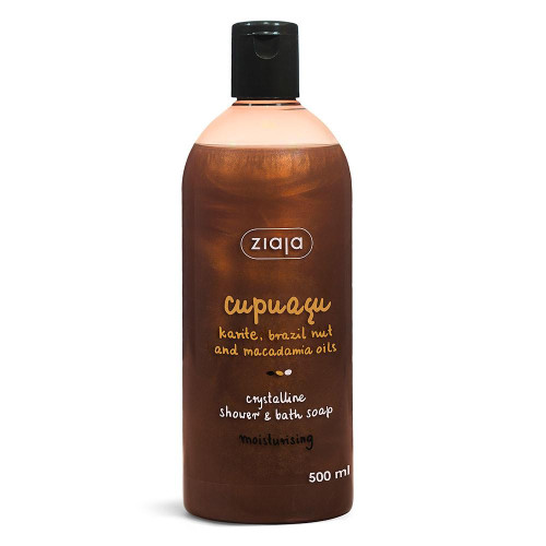  Ziaja Cupuasu Crystalline Shower & Bath Soap Регенериращ Душ гел и пяна за вана купуасу 500 мл