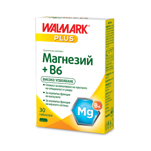 Walmark Магнезий + Витамин B6 х 30 таблетки