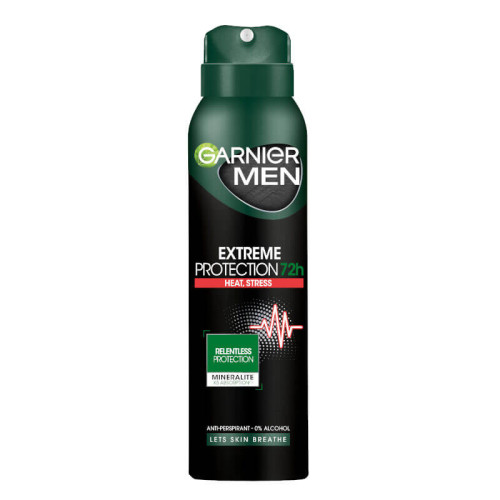 Garnier Men Mineral Extreme 72h Део спрей против изпотяване за мъже 150 мл